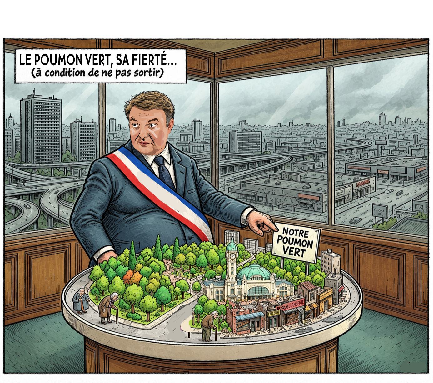 Guillaume et son poumon en bocal : la chlorophylle sélective de la Métropole
